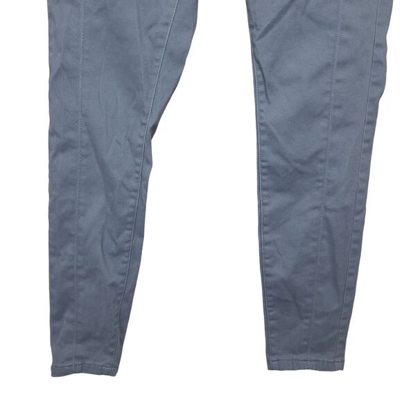 Made And Loved Loft Women's Mid-Rise Ankle Pants Sz 28/6 Skinny Stretch Gray - Picture 6 of 10
